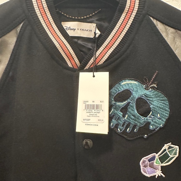 Disney x Coach Limited Edition Varsity Jacket - size 8 - Picture 5 of 10